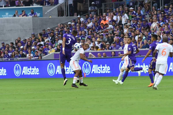 Orlando City Anfitrión Atlanta United Orlando City Stadium Orlando Florida — Foto de Stock