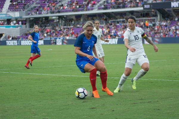 Usa Tävlar Mot England Shebelives Cup Orlando City Stadium Orlando — Stockfoto