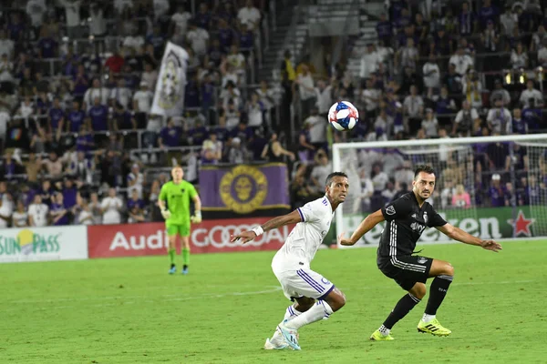 Orlando City SC 14 Ağustos 2019 Çarşamba günü Exploria Stadyumu 'nda Sporting Kansas SC' ye ev sahipliği yaptı.
