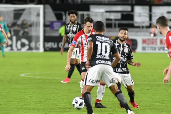 Korintliler, 10 Ocak 2018 'de Orlando City Stadyumu' nda düzenlenen Florida Kupası 'nda PSV Eindhoven' a karşı..  