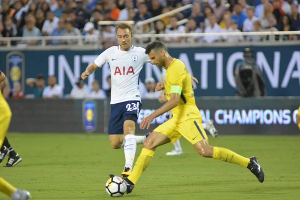 Paris Saint-Germain, Tottenham Hotspur 'a karşı 22 Temmuz 2017' de Orlando Florida 'daki Citrus Bowl' da.  