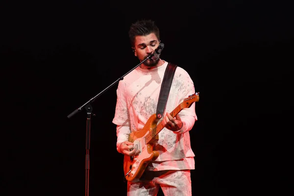Juanes Concert Floridai Amway Centerben Áprilisban 2018 Július Fotó Hitel — Stock Fotó