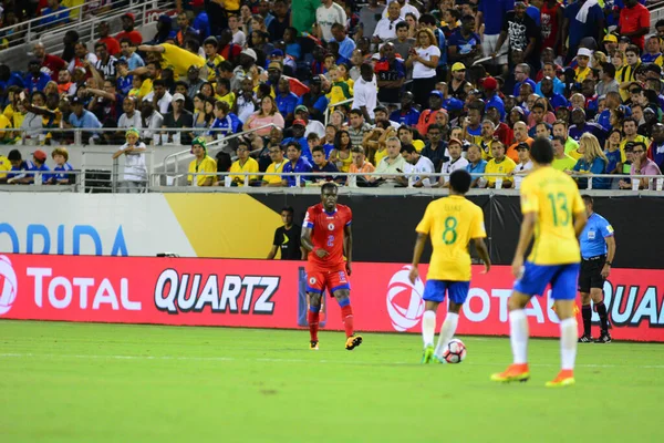 Brezilya, 8 Haziran 2016 tarihinde Orlando Florida 'daki Copa America Centenario' da Haiti ile karşılaştı..