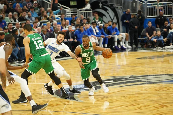 Orlando Magic Empfangen Die Boston Celtics Freitag Den Januar 2020 — Stockfoto
