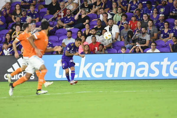 Orlando City SC, 22 Eylül 2018 'de Florida Exploria Stadyumu' nda Houston Dynamo 'yu ağırladı..