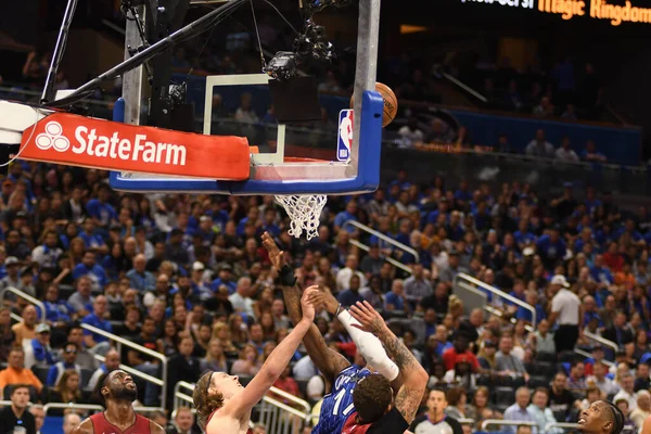 Orlando Magic Host Miami Heat Amway Center Στο Ορλάντο Της — Φωτογραφία Αρχείου