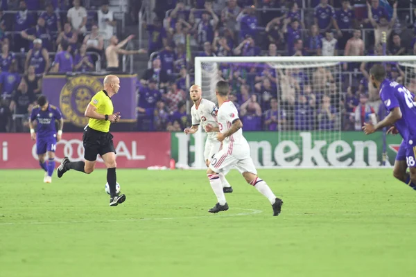 Orlando City 14 Temmuz 2018 'de Florida Exploria Stadyumu' nda Toronto FC 'ye ev sahipliği yaptı. Fotoğraf: Marty Jean-Louis
