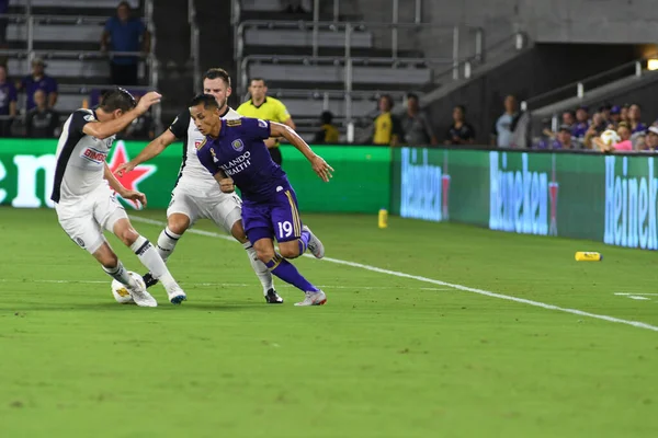 Orlando City SC 1 Eylül 2018 'de Florida Exploria Stadyumu' nda Philadelphia Union 'a ev sahipliği yaptı.