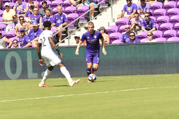 Orlando City Host Cincinnati Floridai Orlando City Stadionban 2019 Május — Stock Fotó