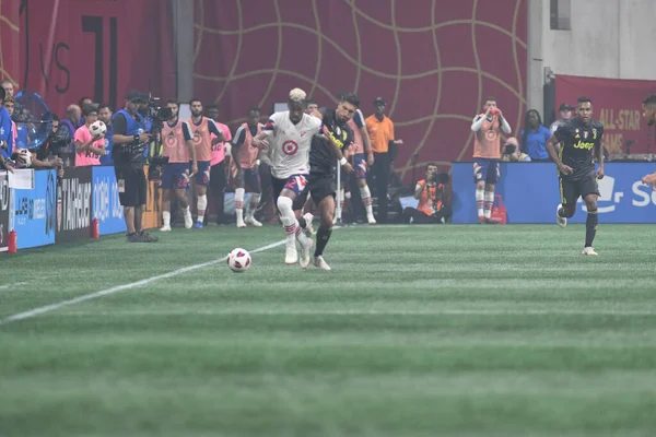 1 Ağustos 2018 tarihinde Atlanta 'daki Mercedez Benz Stadyumu' nda tüm yıldızlar Juventus 'a karşı.. 