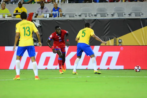 Brezilya, 8 Haziran 2016 tarihinde Orlando Florida 'daki Copa America Centenario' da Haiti ile karşılaştı..