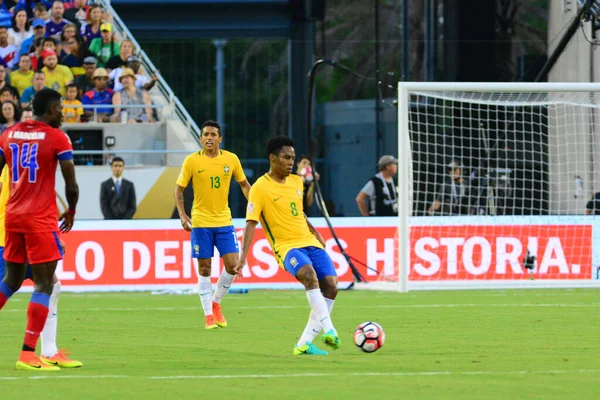 Brasil Enfrenta Haití Durante Copa América Centenario Orlando Florida Camping —  Fotos de Stock