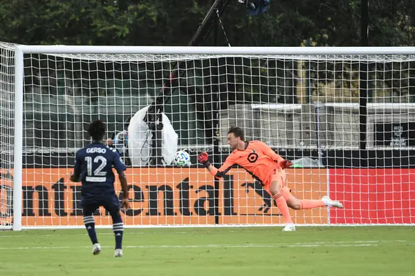 Sporting Kansas City Enfrentará Minnesota United Durante Torneo Mls Back — Foto de Stock