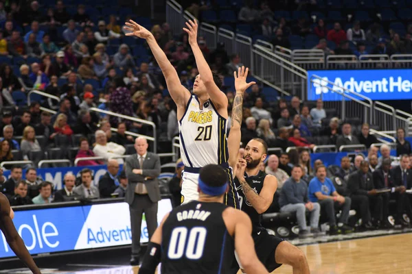 Orlando Magic Organiseert Indiana Pacers Het Amway Center Orlando Florida — Stockfoto