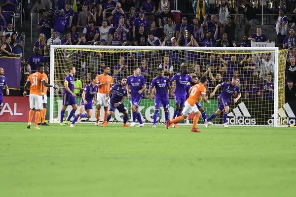 Orlando City SC, 22 Eylül 2018 'de Florida Exploria Stadyumu' nda Houston Dynamo 'yu ağırladı.. 