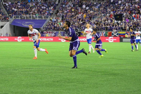 Orlando City, 24 Ağustos 2016 'da Orlando Florida' daki Kamp Dünyası Stadyumunda Toronto FC 'ye ev sahipliği yaptı..