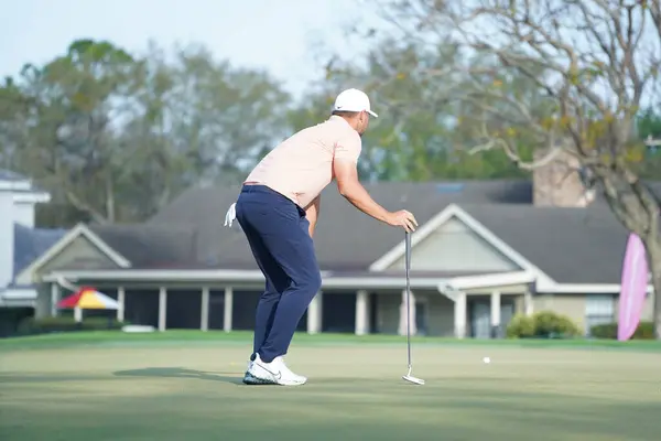 Durante 2020 Arnold Palmer Convite Grupos Primeira Rodada Bay Hill — Fotografia de Stock