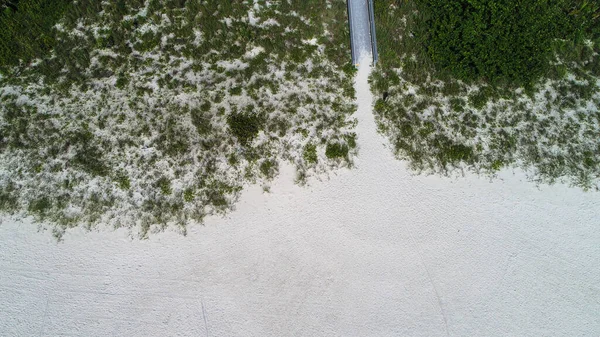 Aerial View Beautiful Clearwater Beach Floridában Augusztus 2017 — Stock Fotó