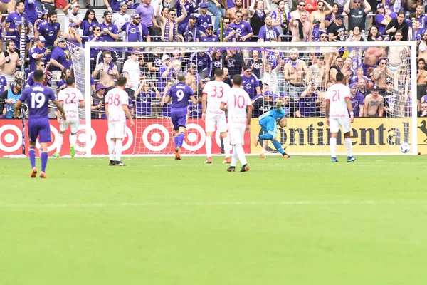 Orlando City Empfängt März 2018 Die New York Red Bulls — Stockfoto