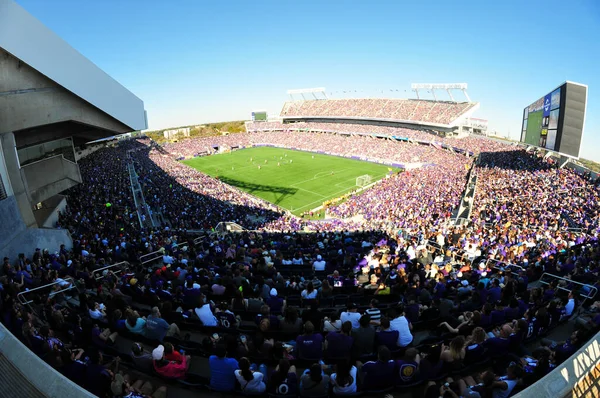 Orlando City Accueille Real Salt Lake Citrus Bowl Orlando Floride — Photo