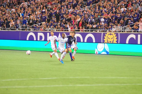 Orlando City Acogerá Montreal Impact Camping World Stadium Octubre 2015 —  Fotos de Stock