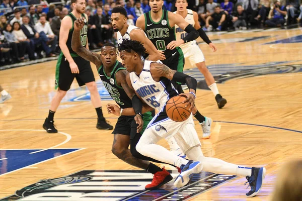 Orlando Magic Φιλοξενεί Τους Boston Celtics Στο Amway Stadium Σάββατο — Φωτογραφία Αρχείου