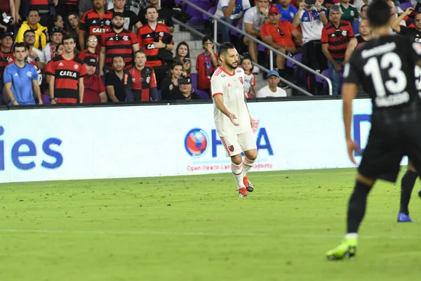 Flamengo Eintracht Frankfurt Allo Orlando City Stadium Sabato Gennaio 2019 — Foto Stock