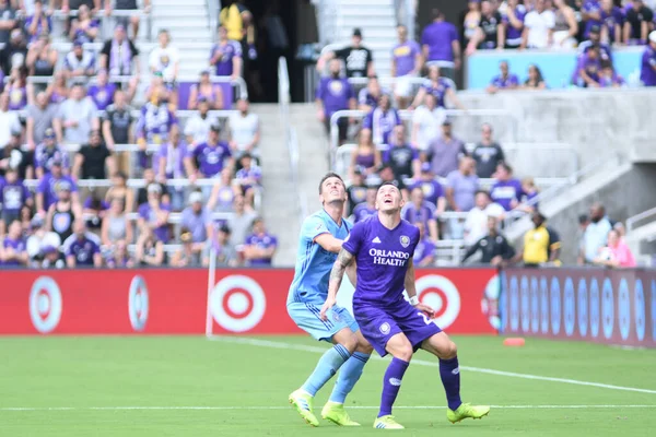 Orlando City Host New York City Orlando City Stadium Orlando — Stock fotografie