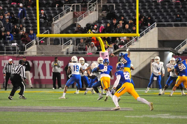 Georgia State Affronta San Jose State Durante Cure Bowl Camping — Foto Stock