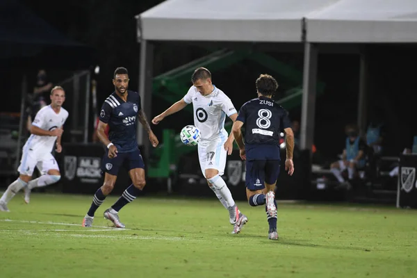 MLS sırasındaki Minnesota United ile karşılaşan Kansas City, 12 Temmuz 2020 tarihinde Orlando Florida 'daki ESPN Vahşi Spor Dünyası' nda düzenlenen turnuvaya geri döndü..  