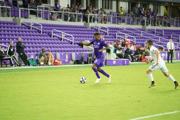 Orlando City Gospodarzem New England Revolution Podczas Open Cup Środę — Zdjęcie stockowe