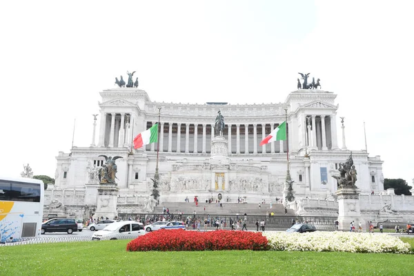 Autel Patrie Également Connu Sous Nom Monumento Nazionale Vittorio Emanuele — Photo