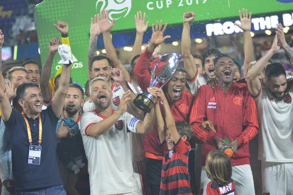 Flamengo Eintracht Frankfurt Orlando City Stadium Sábado Enero 2019 —  Fotos de Stock