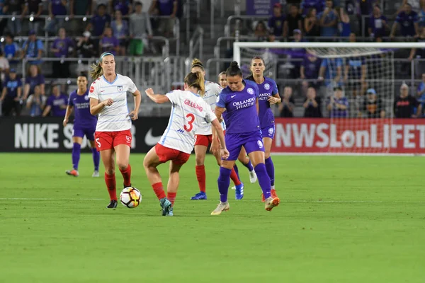 Orland Pride, 25 Ağustos 2018 'de Orlando Florida' daki Exploria Stadyumu 'nda Chicago Red Stars' a ev sahipliği yapıyor.. 