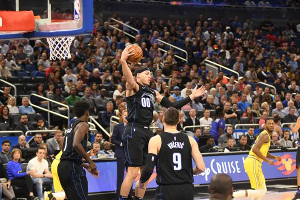 Orlando Magic Accueille Les Golden State Warriors Amway Center Orlando — Photo