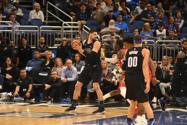 Orlando Magic Ospita Louisiana Pelicans All Amway Center Orlando Florida — Foto Stock