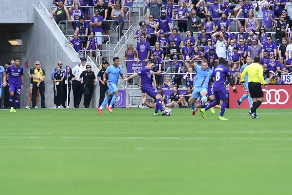 Orlando City Host New York City Orlando City Stadium Orlando — Stock fotografie