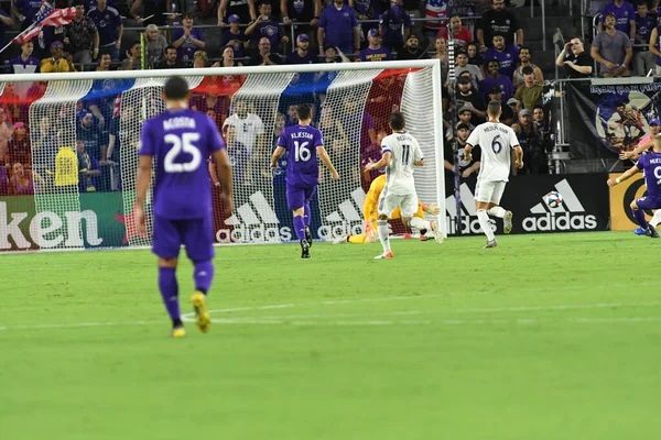 Orlando City Hospeda União Filadélfia Estádio Exploria Orlando Florida Quarta — Fotografia de Stock