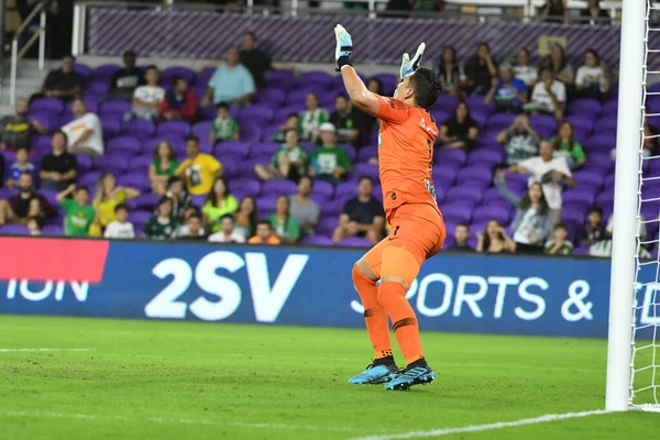 Florida Cup 2020 Palmeiras Atletico Nacional Wedstrijd Het Exploria Stadium — Stockfoto