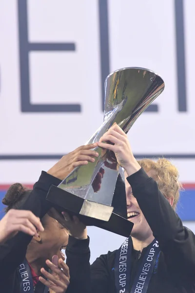 Shebelieves Cup Bekroont Engeland Als Kampioen Het Raymond James Stadium — Stockfoto