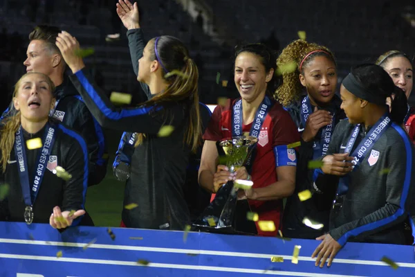 ABD, 7 Mart 2018 tarihinde Orlando City Stadyumu 'ndaki SheBelives Kupası' nda İngiltere ile karşı karşıya geldi..  