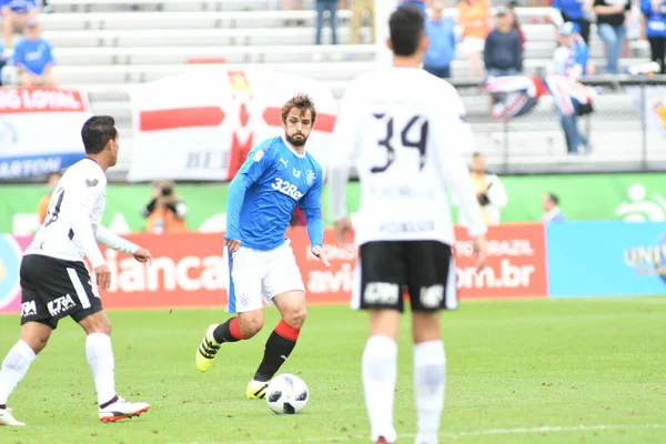 Rangers Corinthians Florida Cup Spectrum Stadium January 2018 Orlando Florida — Stock Photo, Image