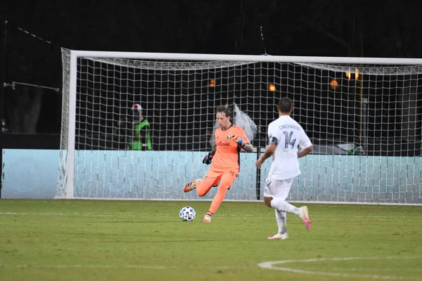 Galaxy Enfrenta Portland Timbers Durante Mls Back Tournament Espn Wild — Fotografia de Stock