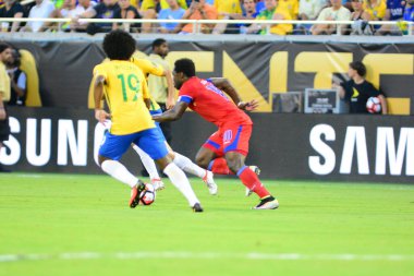 Brezilya, 8 Haziran 2016 tarihinde Orlando Florida 'daki Copa America Centenario' da Haiti ile karşılaştı..