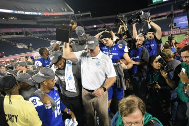 Georgia State Face Batı Kentucky Cure Bowl sırasında 16 Aralık 2017 'de Orlando Florida' daki Citrus Bowl 'da.  