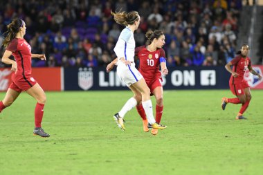 ABD, 7 Mart 2018 tarihinde Orlando City Stadyumu 'ndaki SheBelives Kupası' nda İngiltere ile karşı karşıya geldi..  