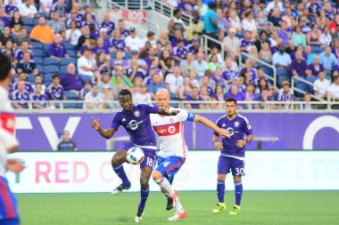 Orlando City, 24 Ağustos 2016 'da Orlando Florida' daki Kamp Dünyası Stadyumunda Toronto FC 'ye ev sahipliği yaptı..