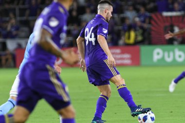Orlando City 26 Temmuz 2018 'de Florida Exploria Stadyumu' nda NYC FC 'ye ev sahipliği yaptı. Fotoğraf: Marty Jean-Louis