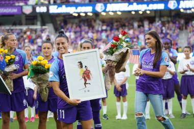 Orlando Pride 20 Temmuz 2019 tarihinde Florida Exploria Stadyumu 'nda Sky Blue FC' ye ev sahipliği yaptı..