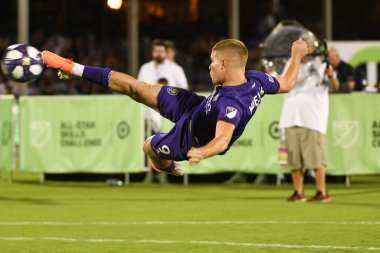 30 Temmuz 2019 'da Orlando Florida' da Disney 'in Vahşi Spor Dünyası' nda MLS All-Star Yetenek Yarışması. 